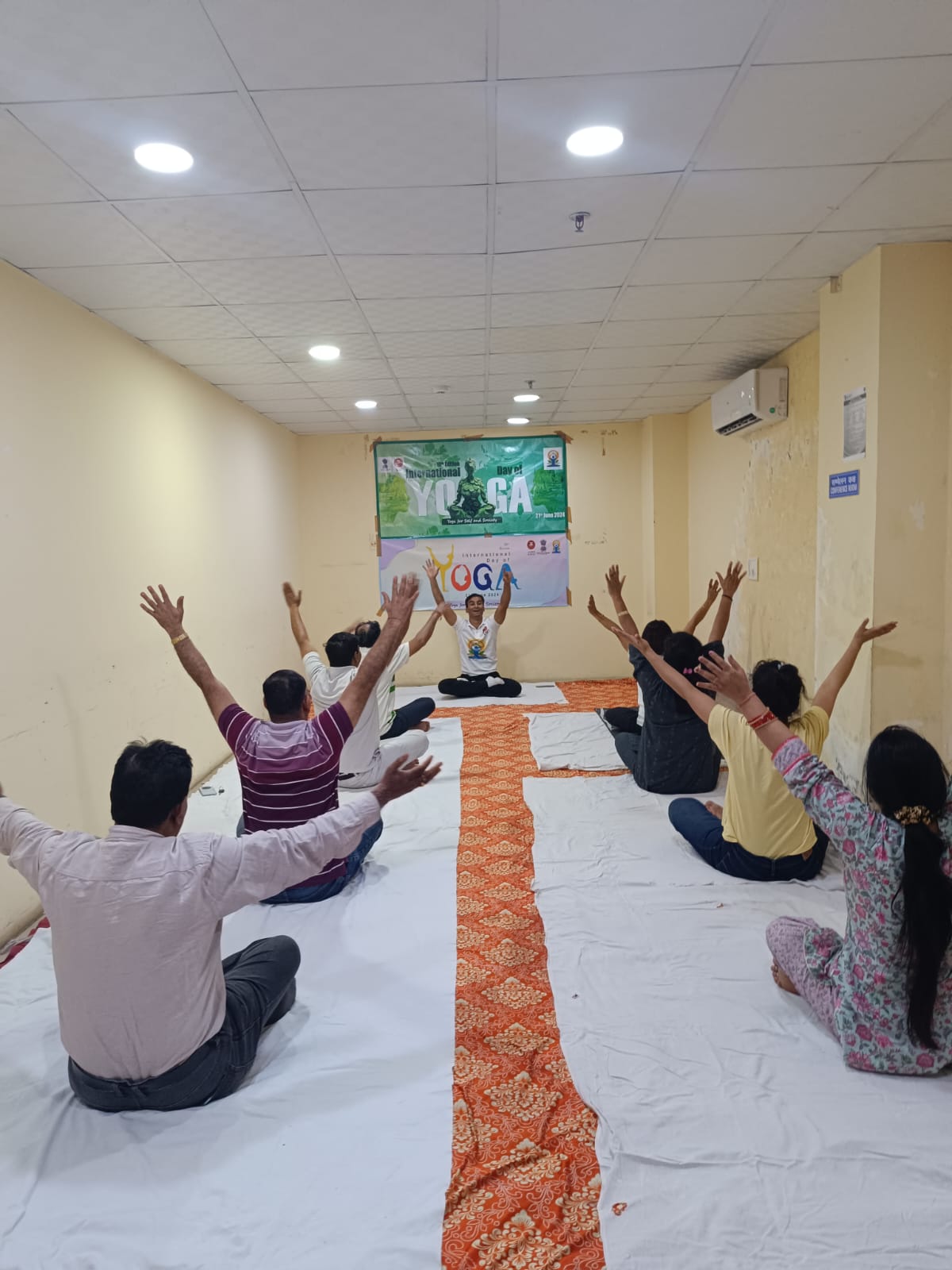 YOGA DAY CELEBRATION 2024