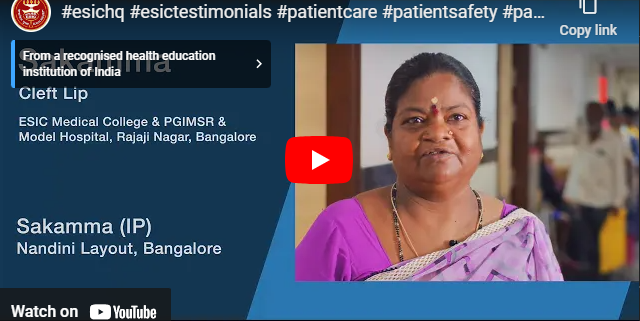 ESICHQ ESIC Testimonials, Patient Care, Patient Safety, Patient Testimonial, ESI Healthcare
